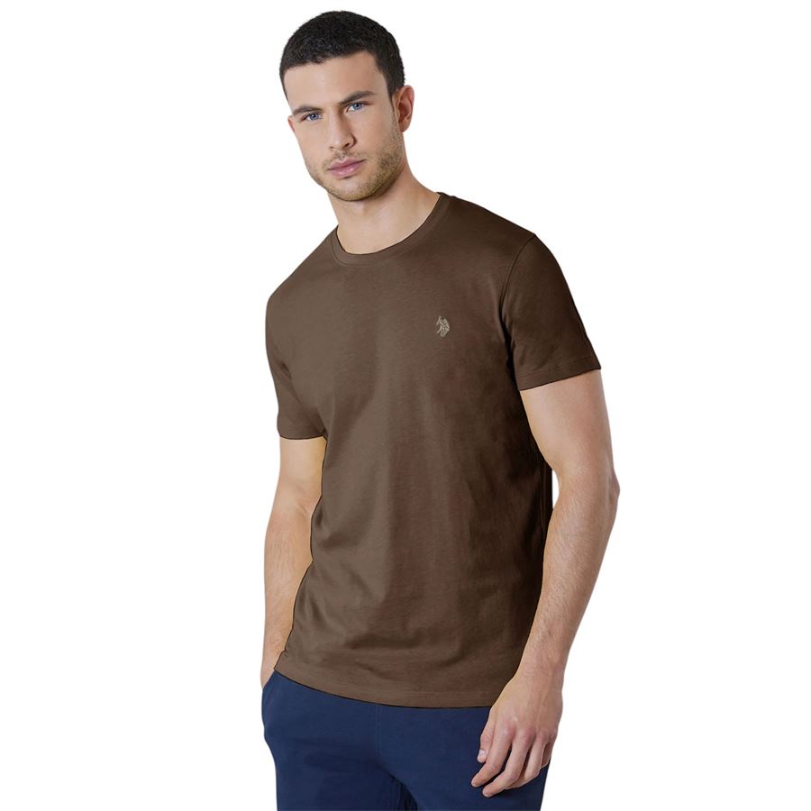 Mick t-shirt a maniche corte in cotone con logo da uomo U.S. Polo Assn | US41154004269